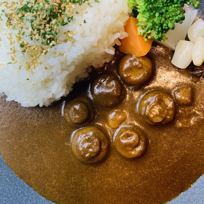 グルテンフリーで無添加のマッシュルームカレー