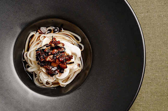 Mushroom XO Sauce and Inaniwa Udon Noodles01