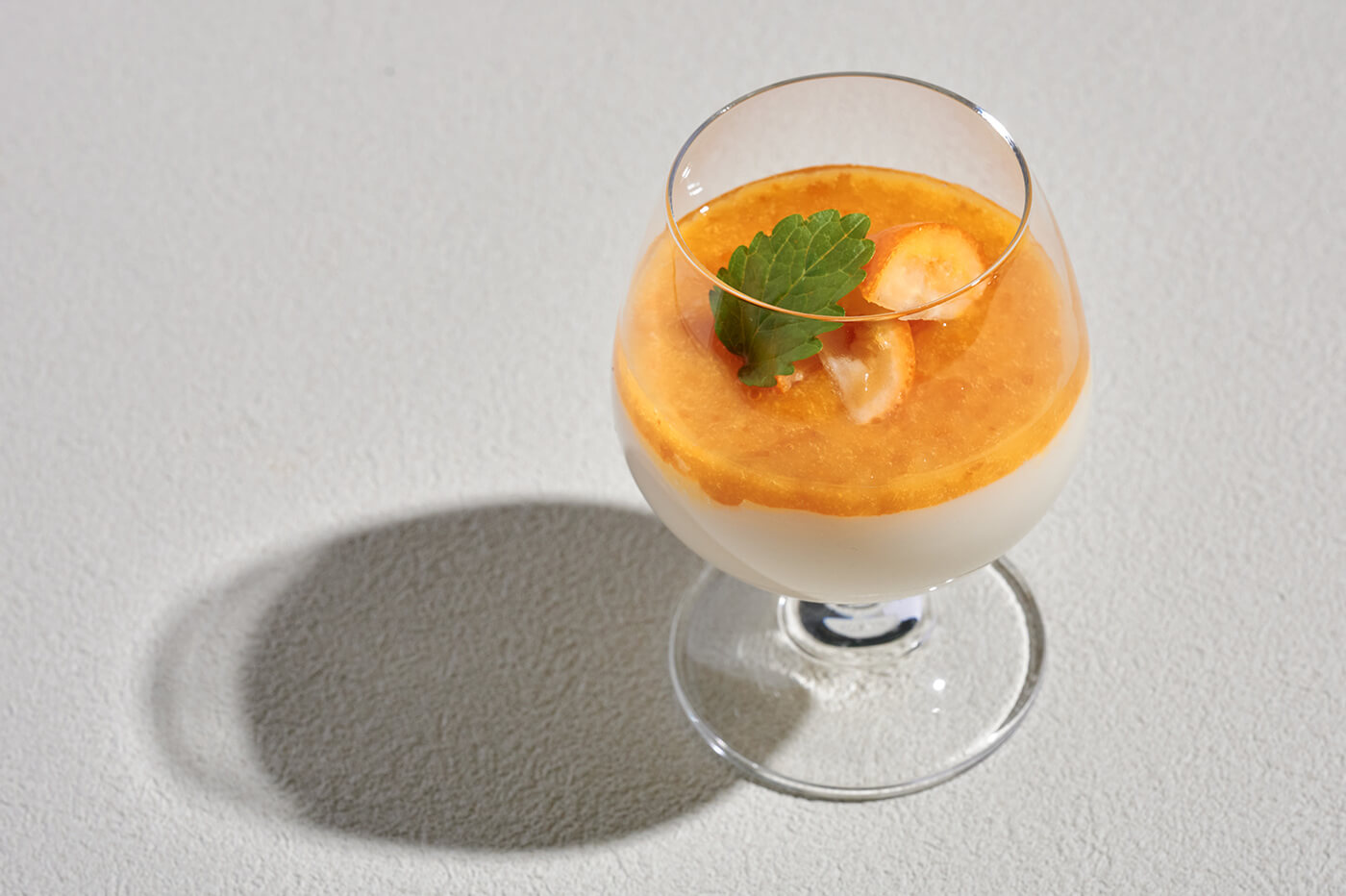 Mushroom panna cotta with kumquat sauce02