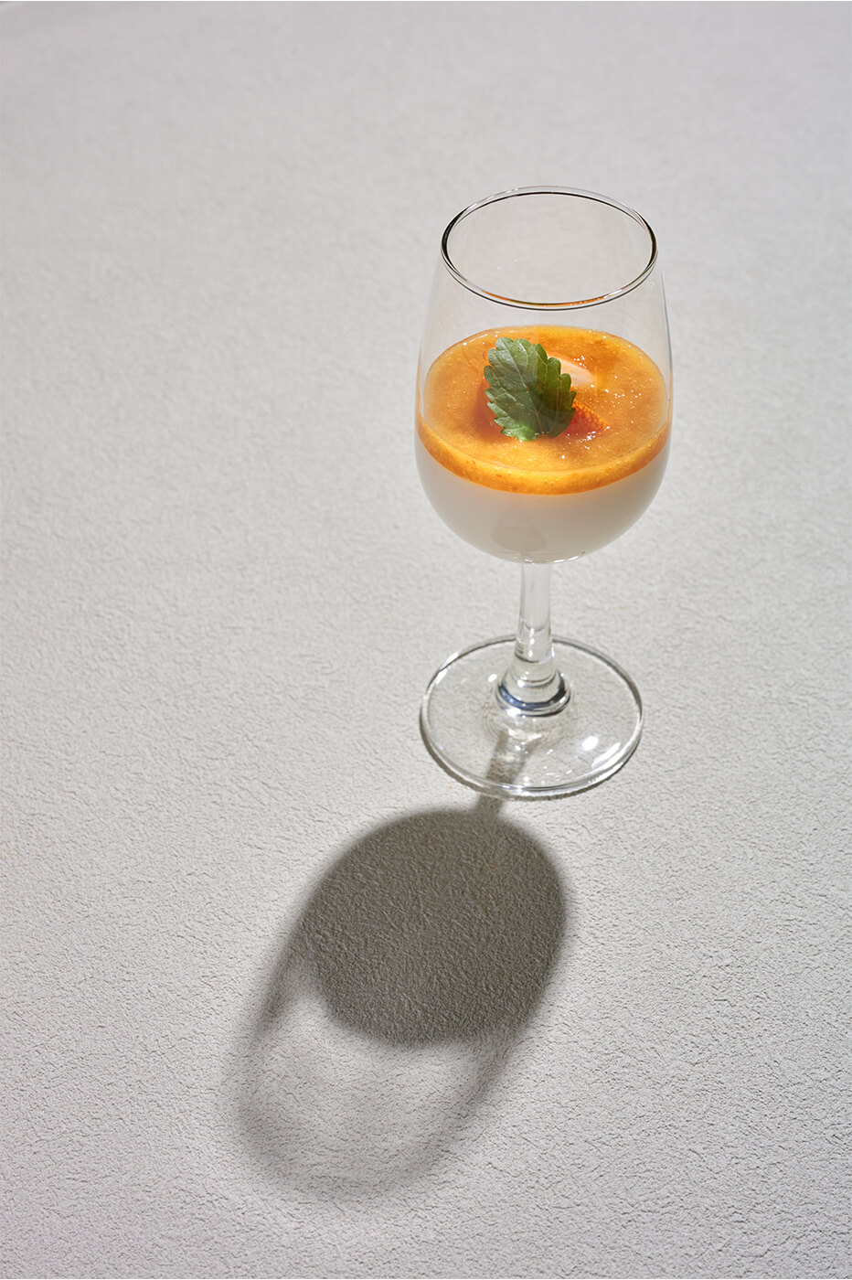 Mushroom panna cotta with kumquat sauce03