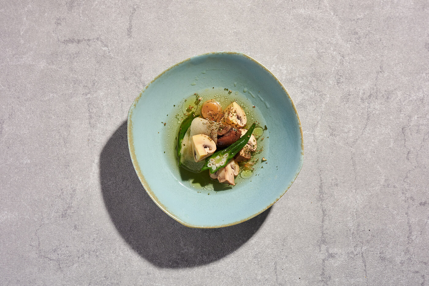 Mushroom and chamomile aguachile01
