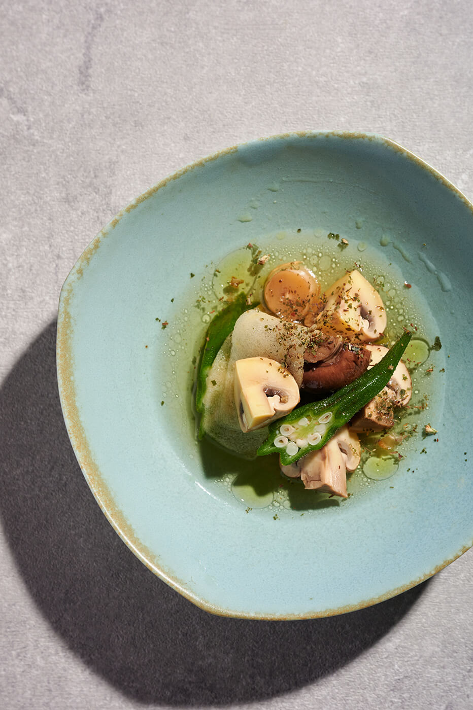 Mushroom and chamomile aguachile02
