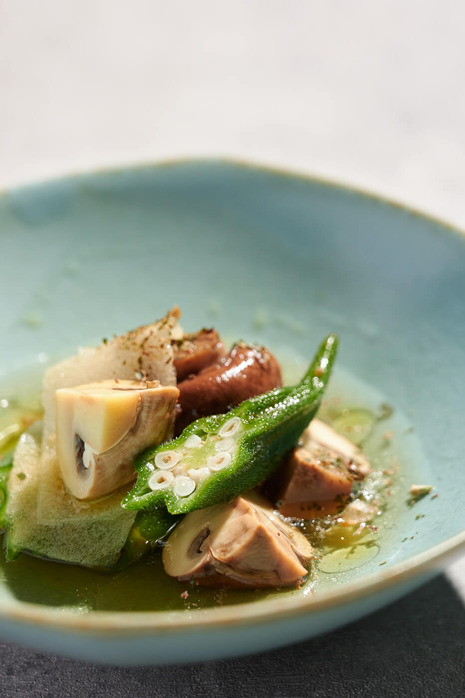 Mushroom and chamomile aguachile03