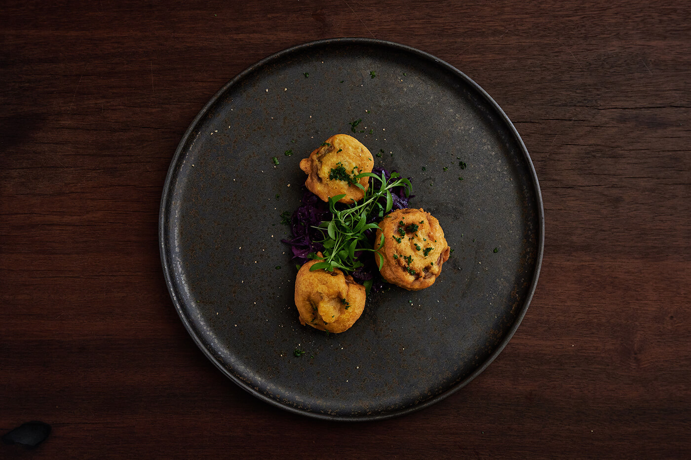 Spiced Mushroom Pakora01