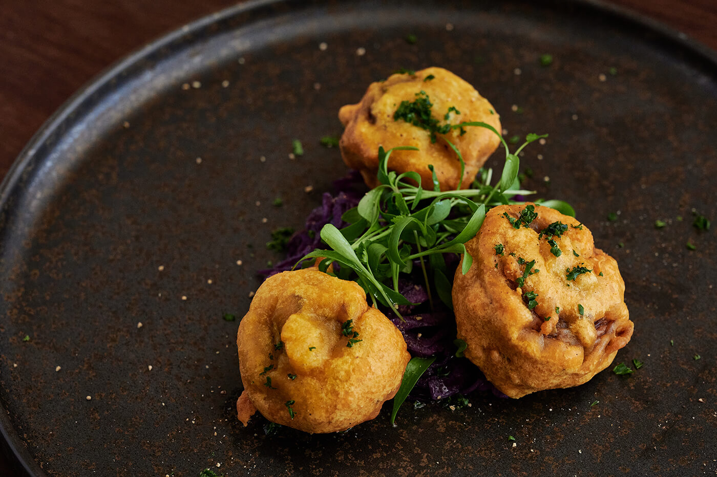 Spiced Mushroom Pakora02