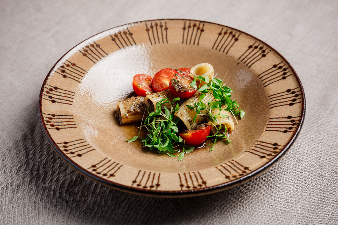 Tomato rigatoni with mushroom duxelles01