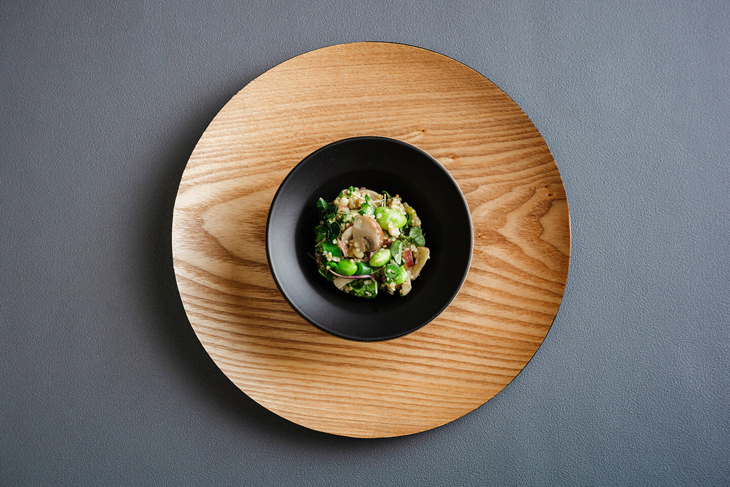 Mushroom and quinoa tabbouleh01