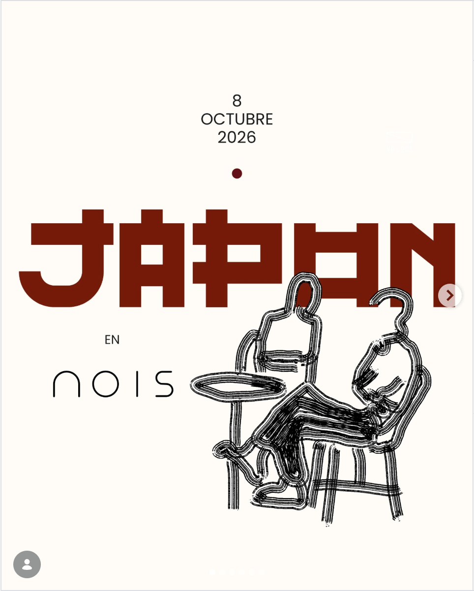 JAPAN en NOIS 2026年10月8日 メキシコ・オアハカ Noisでのポップアップ